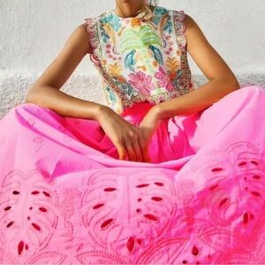 Farm Rio Maxi Skirt ~